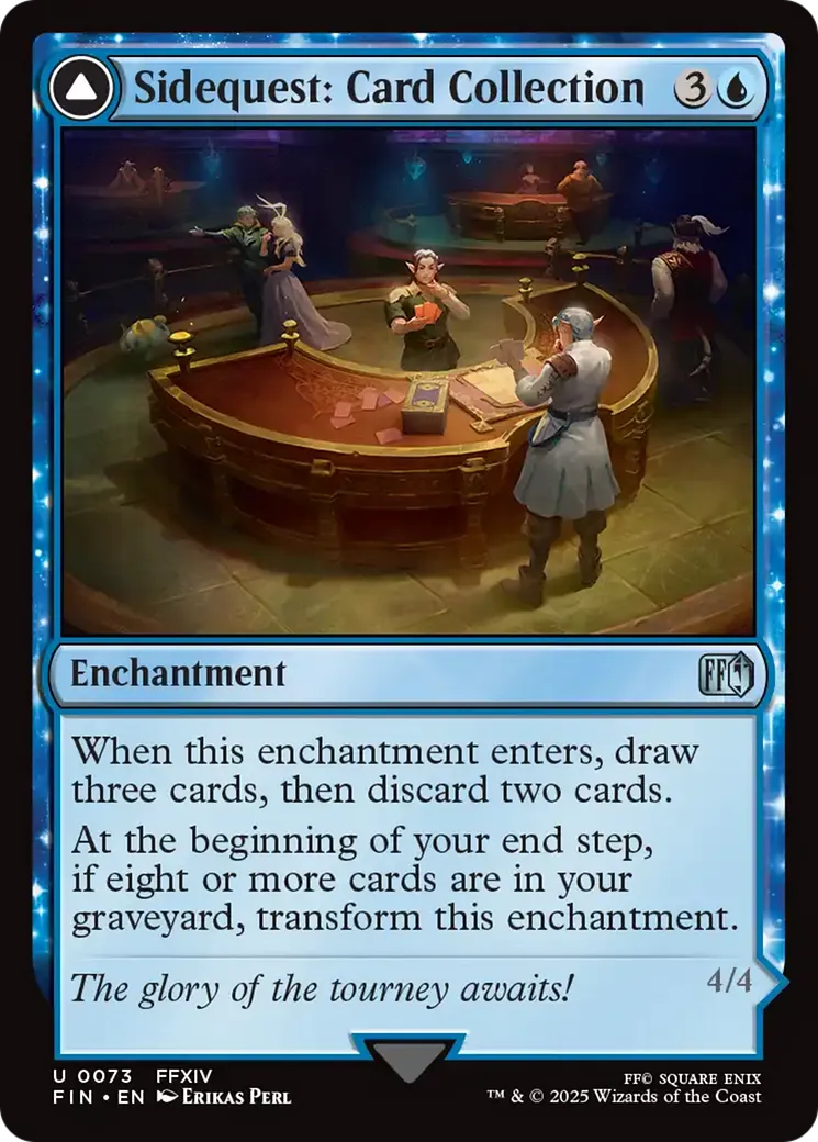 Quête annexe : collection de cartes // Carte magique — Final Fantasy — Magic: The Gathering