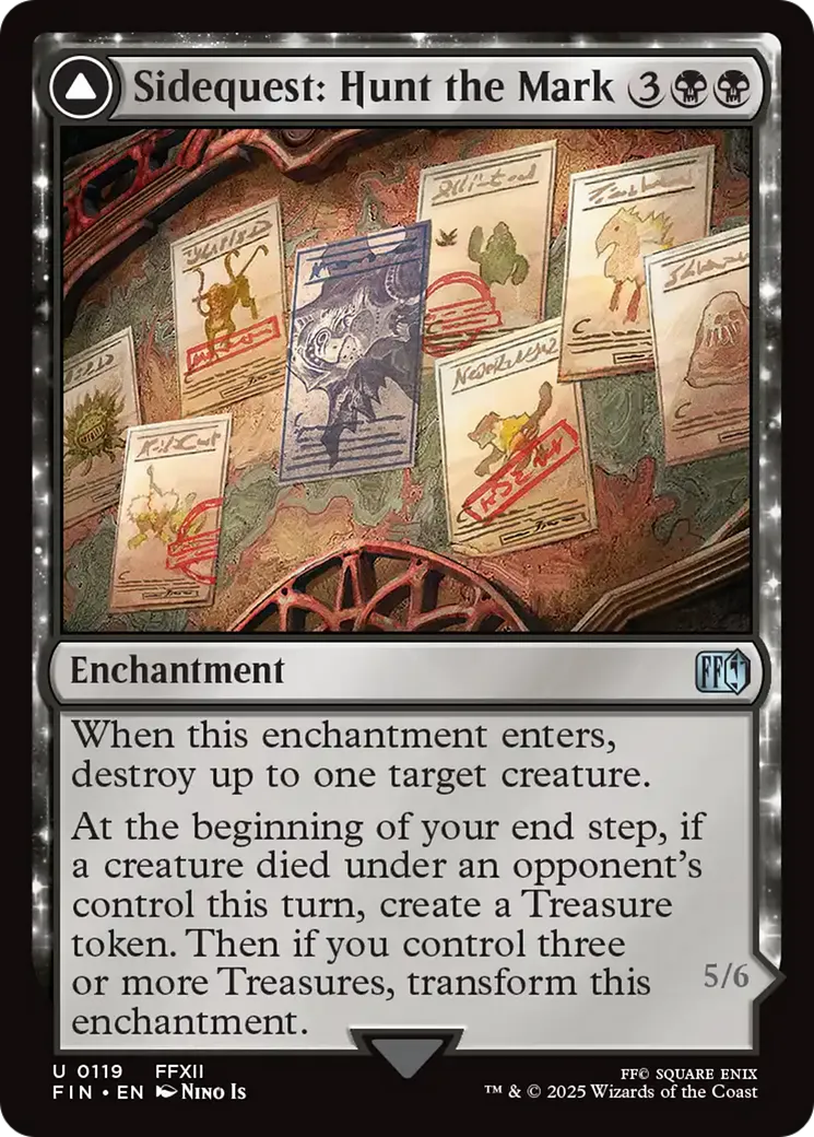 Sidequest: Hunt the Mark // Yiazmat, Ultimate Mark — Final Fantasy — Magic: The Gathering