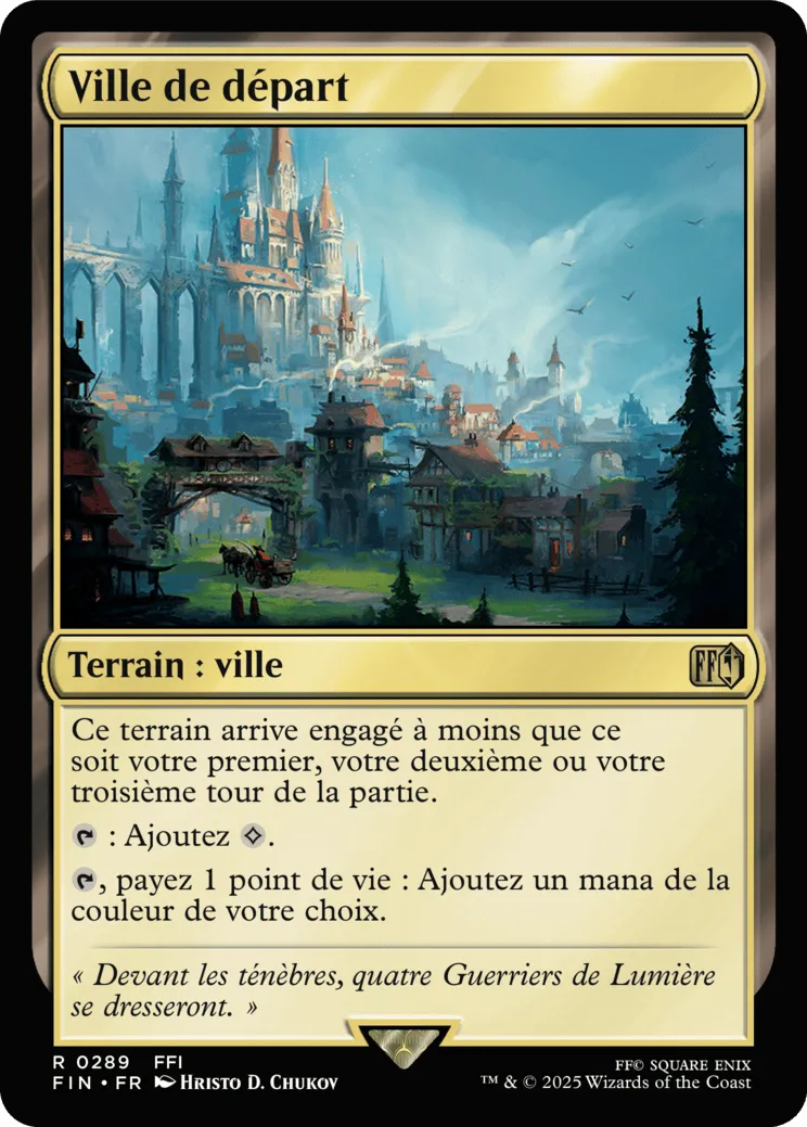 Ville de départ — Final Fantasy — Magic: The Gathering