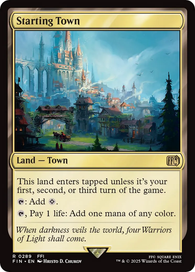 Starting Town — Final Fantasy — Magic: The Gathering