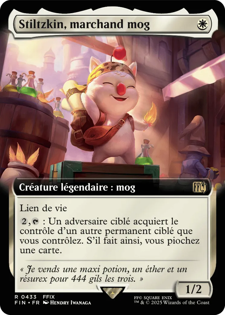 Stiltzkin, marchand mog — Final Fantasy — Magic: The Gathering
