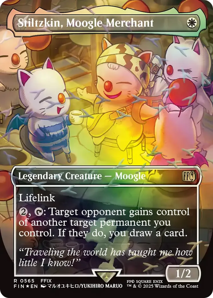 Stiltzkin, marchand mog — Final Fantasy — Magic: The Gathering