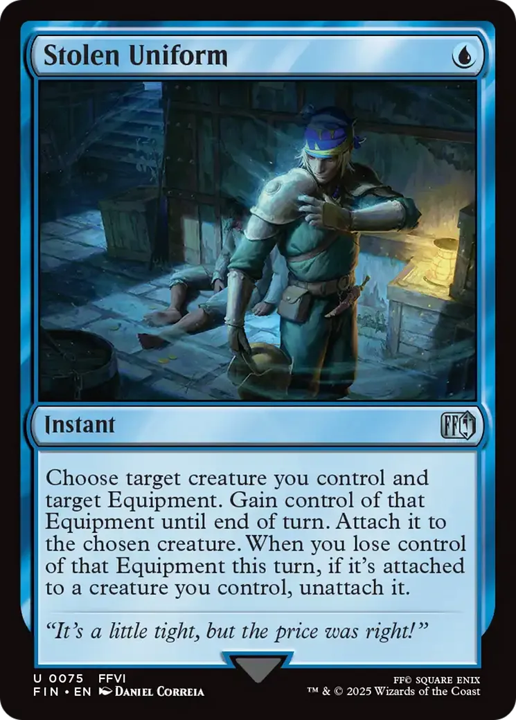 Uniforme volé — Final Fantasy — Magic: The Gathering