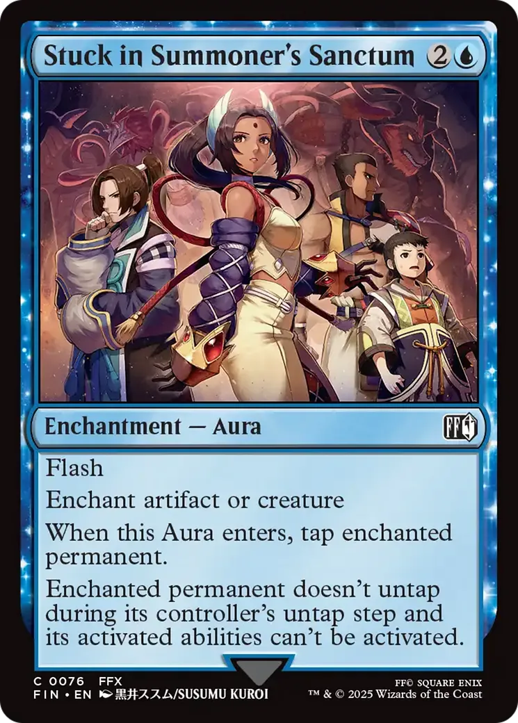 Piégés dans la salle des Invokeurs — Final Fantasy — Magic: The Gathering