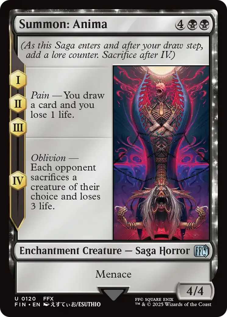 Invocation : Anima — Final Fantasy — Magic: The Gathering