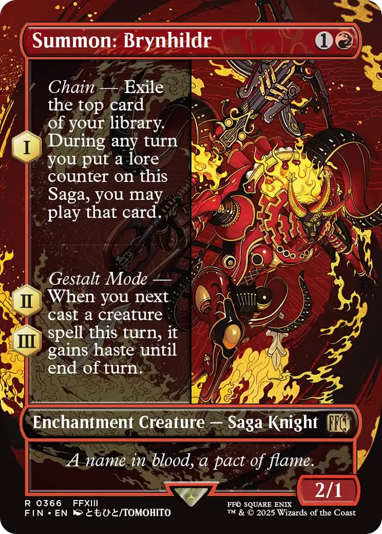 Invocation : Brynhildr — Final Fantasy — Magic: The Gathering