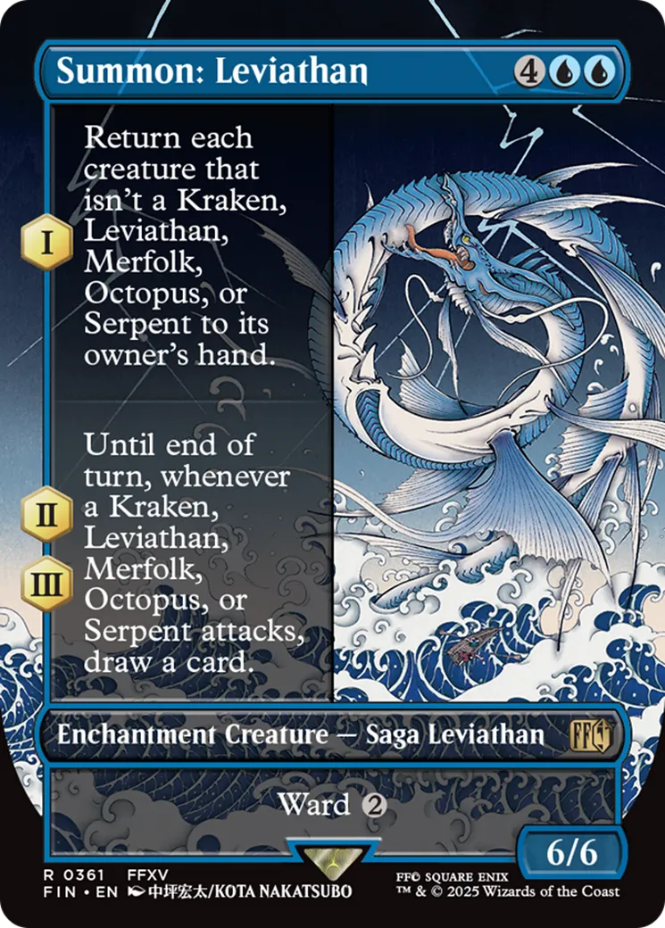 Summon: Leviathan — Final Fantasy — Magic: The Gathering