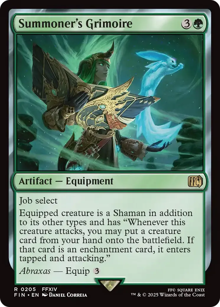Summoner's Grimoire — Final Fantasy — Magic: The Gathering