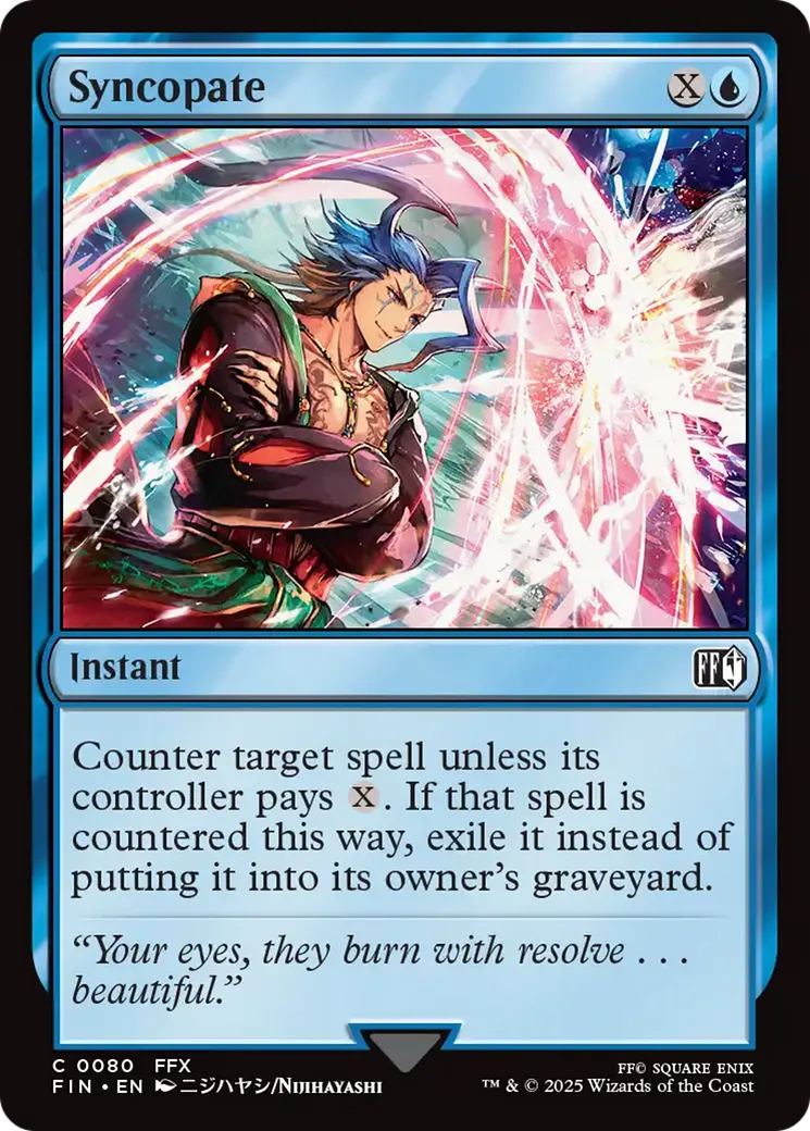 Syncopate — Final Fantasy — Magic: The Gathering