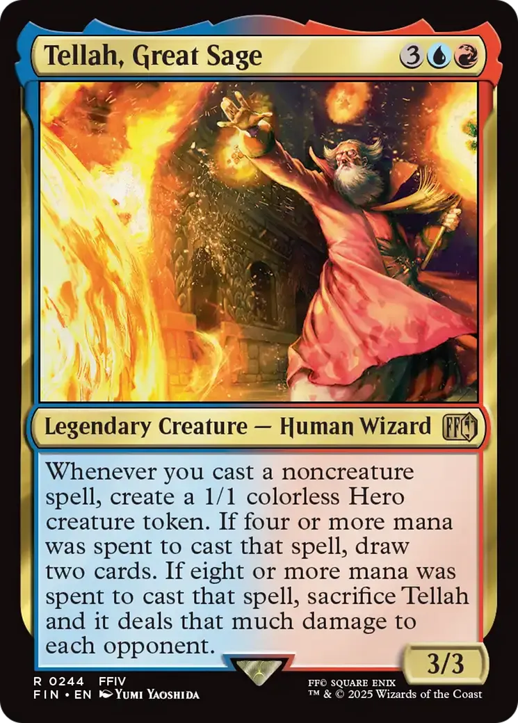 Tellah, grand sage — Final Fantasy — Magic: The Gathering