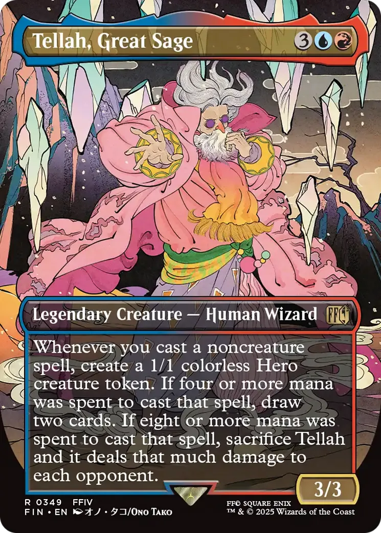 Tellah, Great Sage — Final Fantasy — Magic: The Gathering