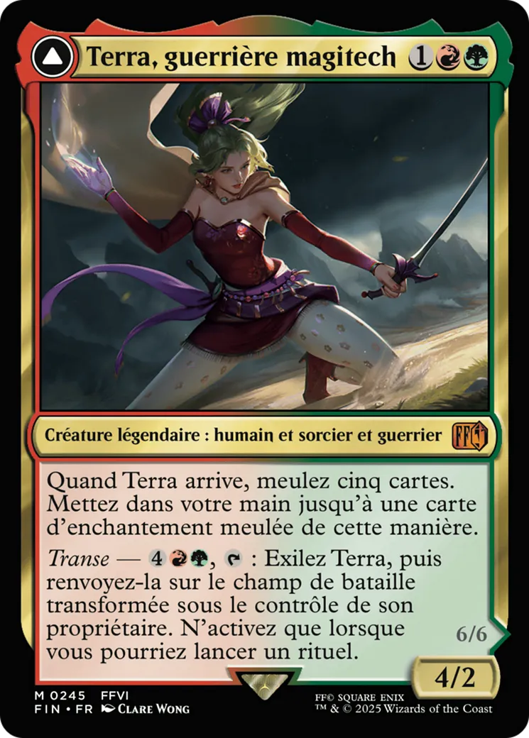 Terra, Magical Adept // Esper Terra — Final Fantasy — Magic: The Gathering