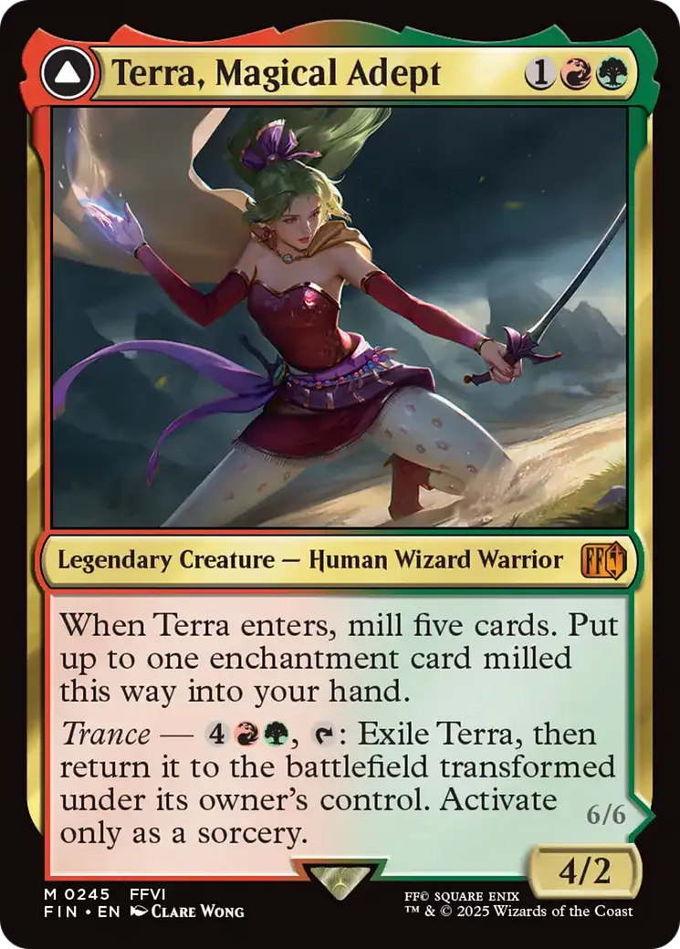 Terra, Magical Adept // Esper Terra — Final Fantasy — Magic: The Gathering
