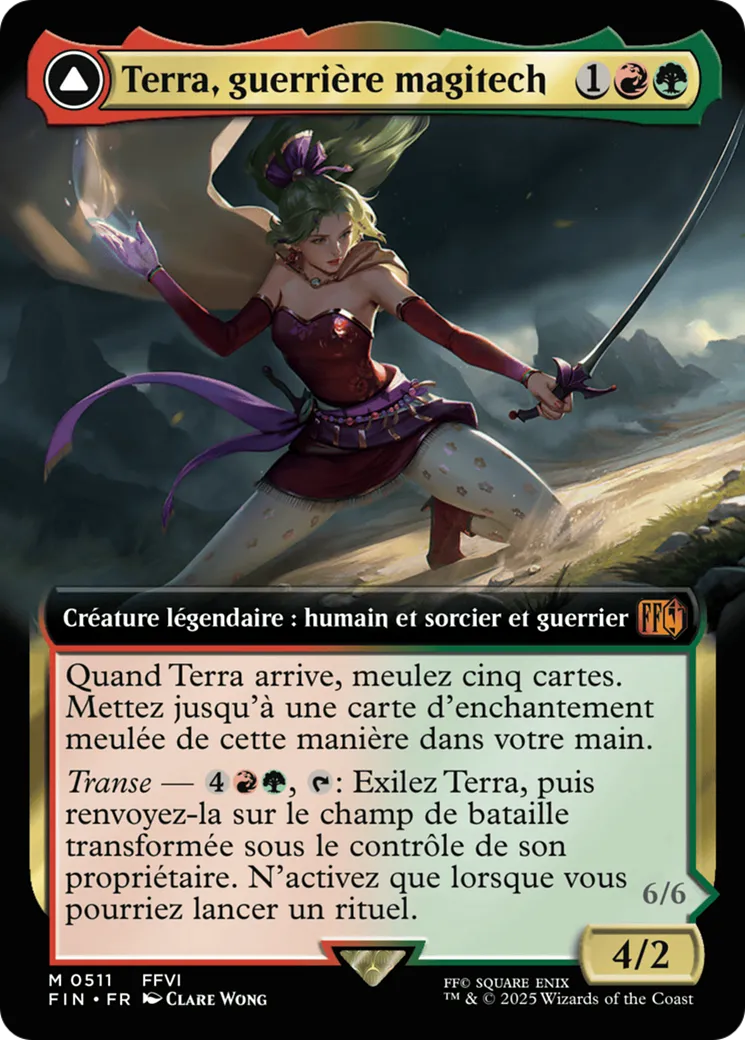 Terra, Magical Adept // Esper Terra — Final Fantasy — Magic: The Gathering