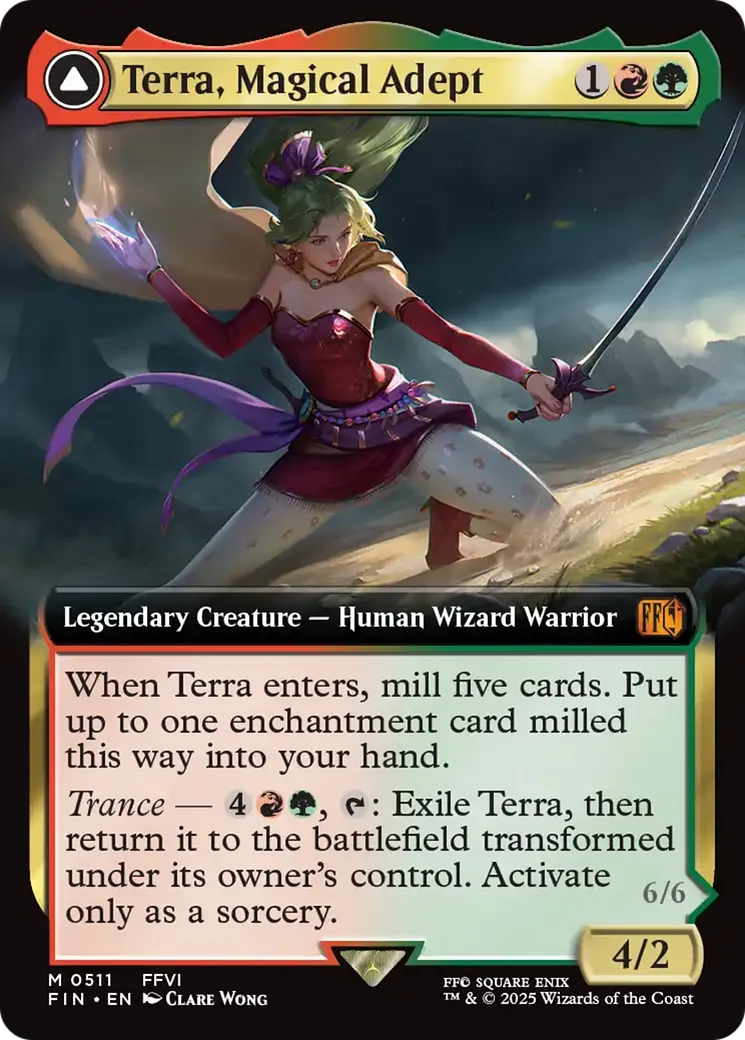 Terra, Magical Adept // Esper Terra — Final Fantasy — Magic: The Gathering