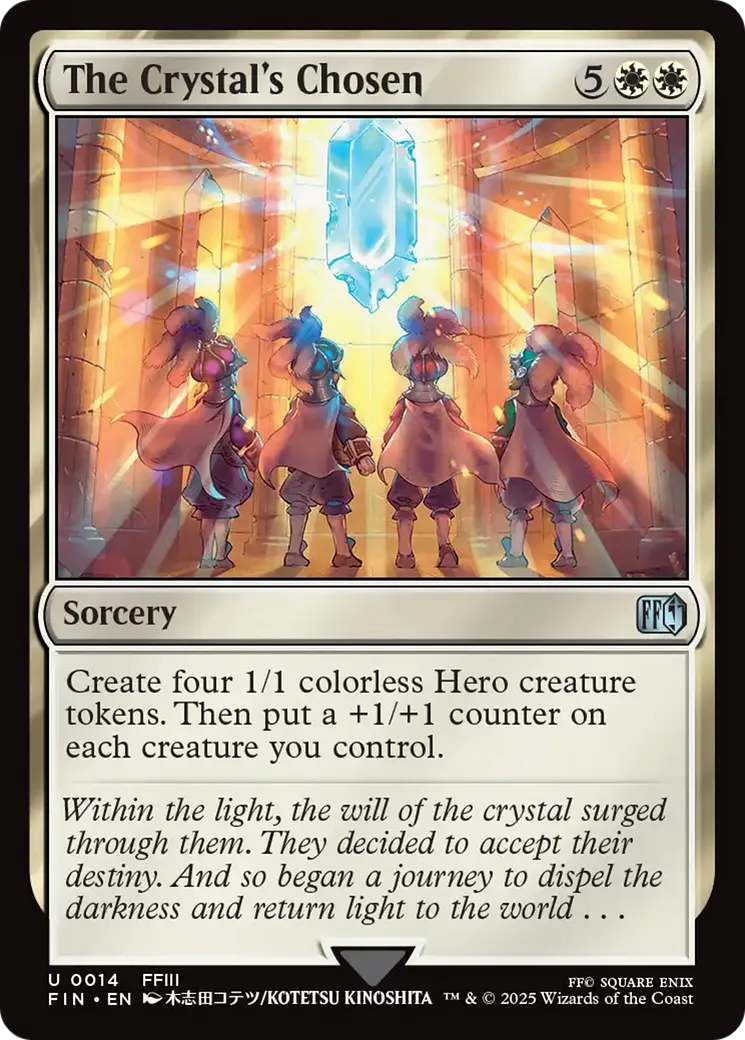 Élus du cristal — Final Fantasy — Magic: The Gathering