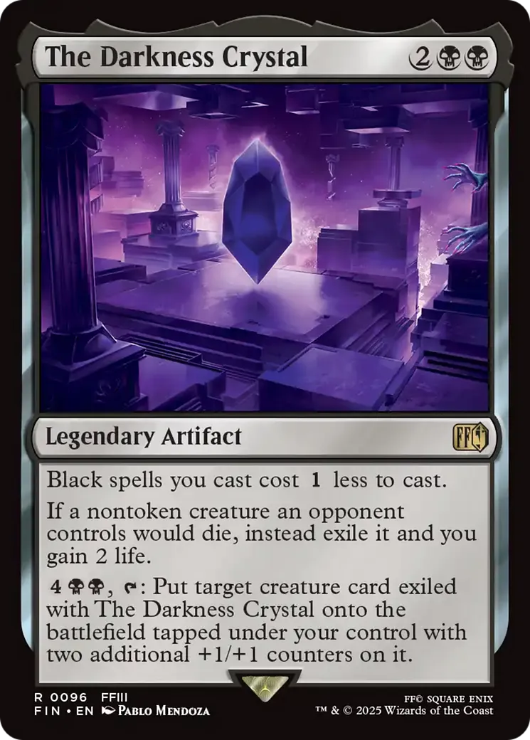 The Darkness Crystal — Final Fantasy — Magic: The Gathering