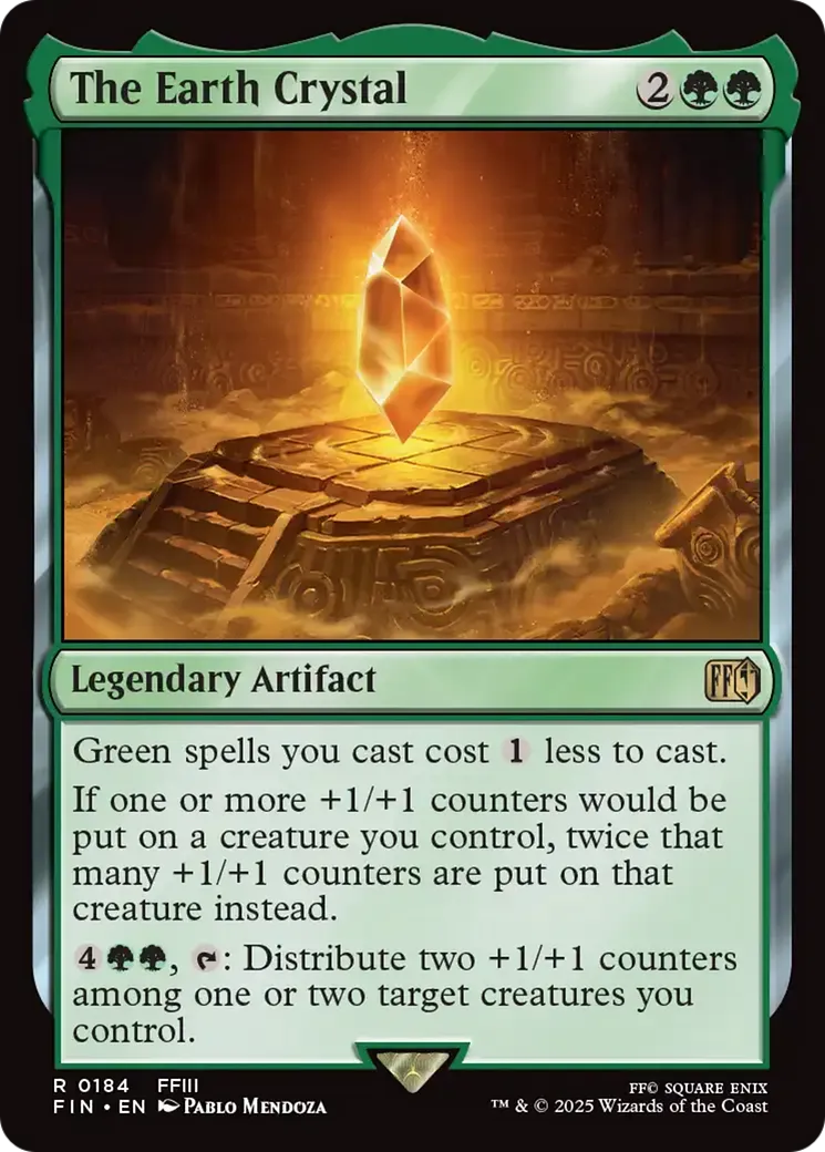 The Earth Crystal — Final Fantasy — Magic: The Gathering