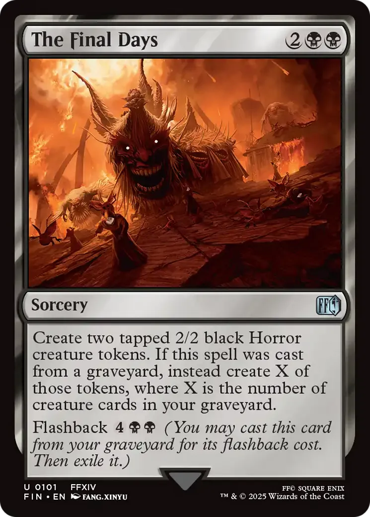 The Final Days — Final Fantasy — Magic: The Gathering