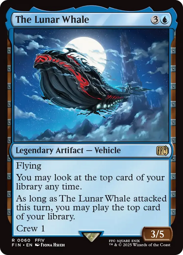La Baleine lunaire — Final Fantasy — Magic: The Gathering