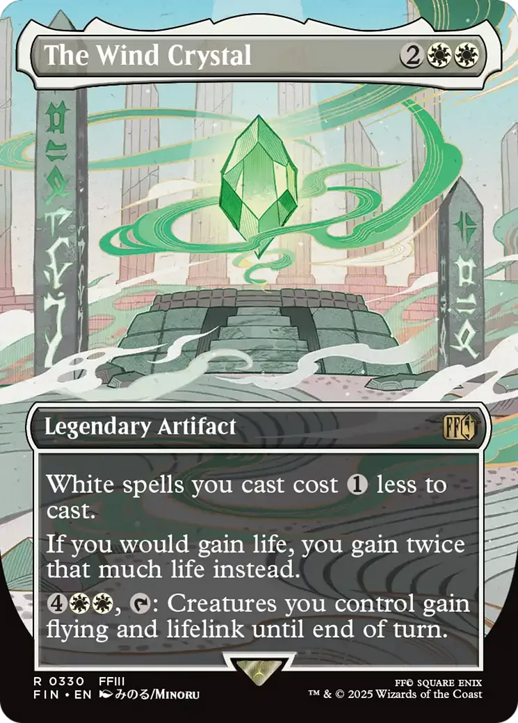 The Wind Crystal — Final Fantasy — Magic: The Gathering