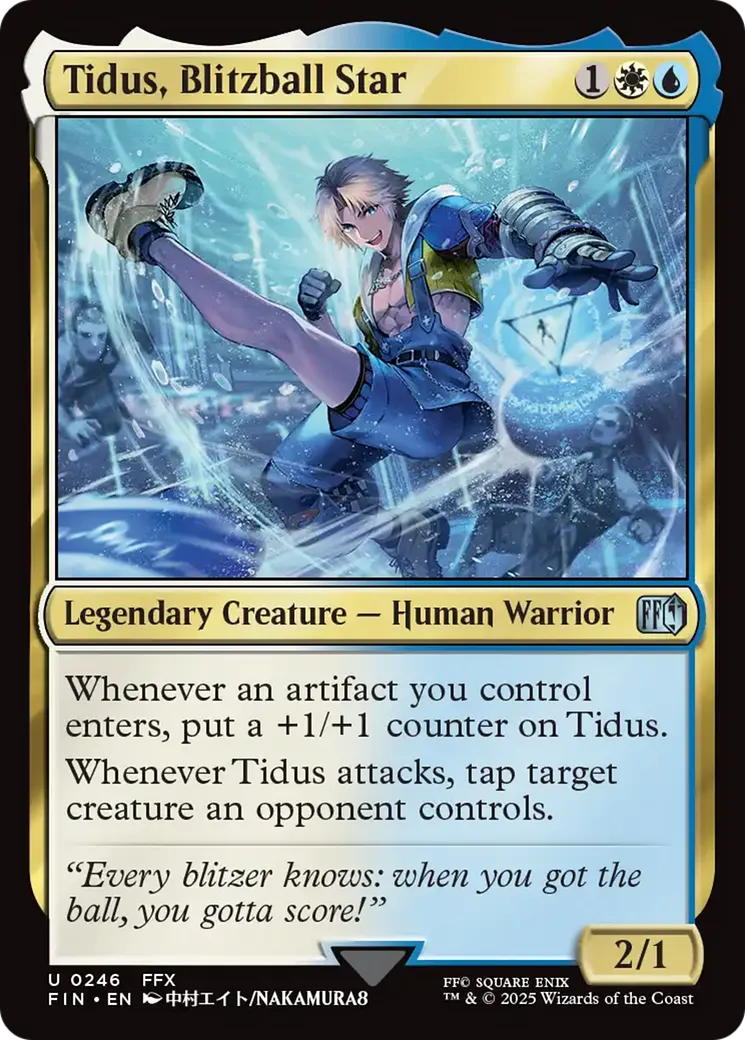 Tidus, Blitzball Star — Final Fantasy — Magic: The Gathering