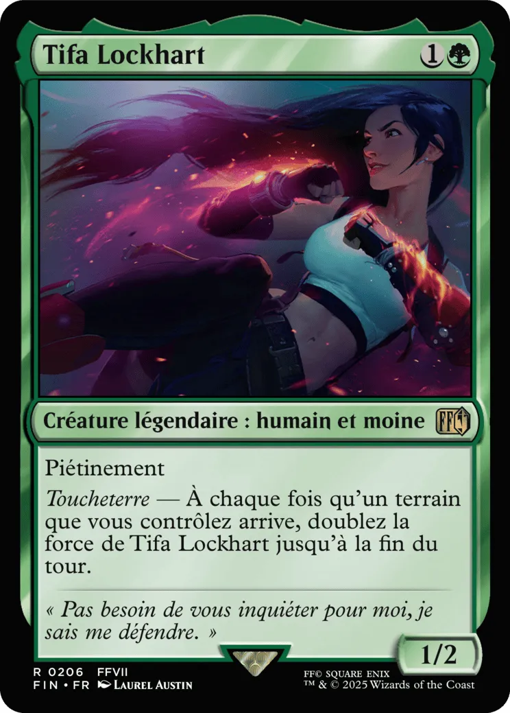 Tifa Lockhart — Final Fantasy — Magic: The Gathering
