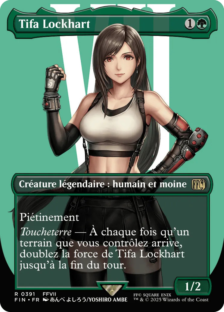 Tifa Lockhart — Final Fantasy — Magic: The Gathering