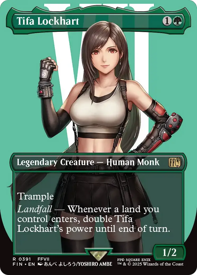Tifa Lockhart — Final Fantasy — Magic: The Gathering