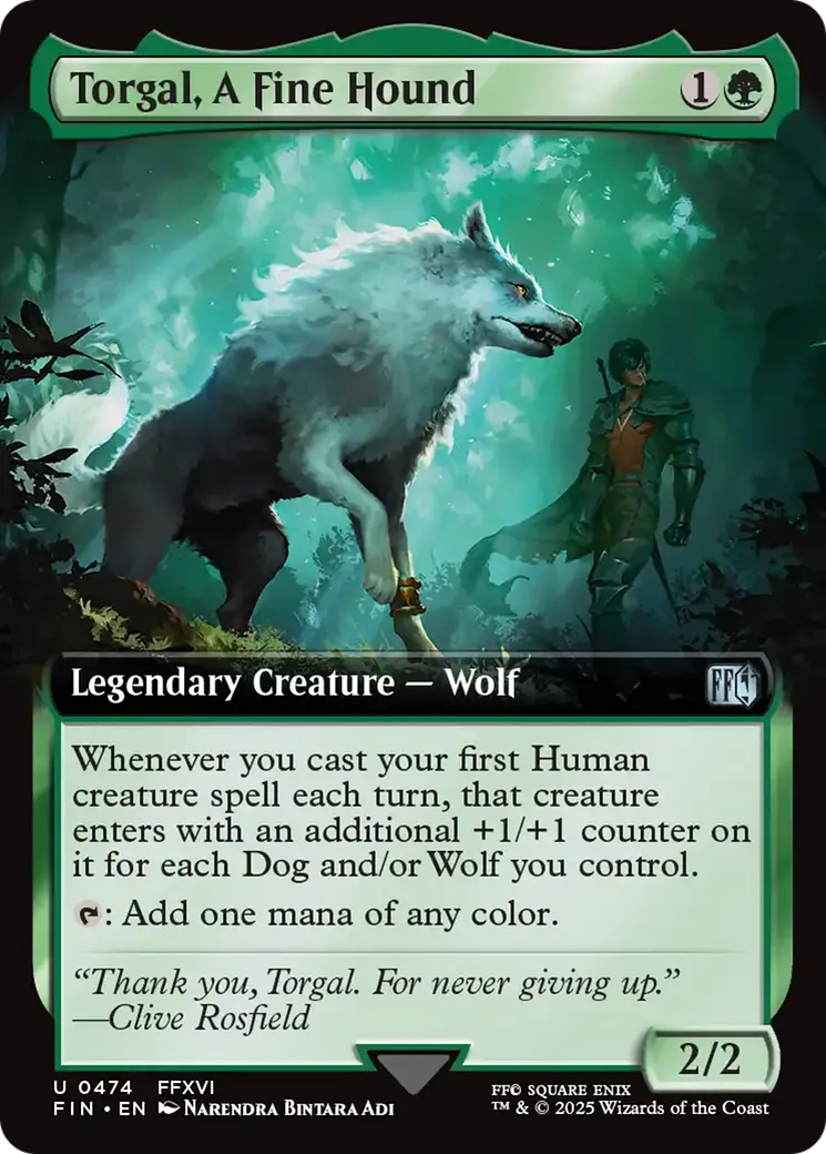 Talgor, un allié de taille — Final Fantasy — Magic: The Gathering
