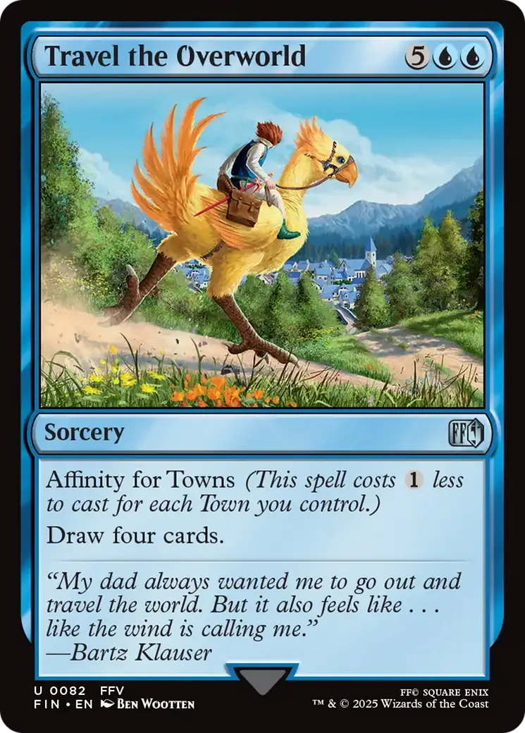 Travel the Overworld — Final Fantasy — Magic: The Gathering