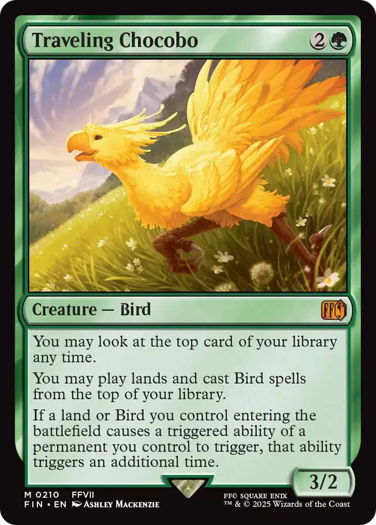 Traveling Chocobo — Final Fantasy — Magic: The Gathering