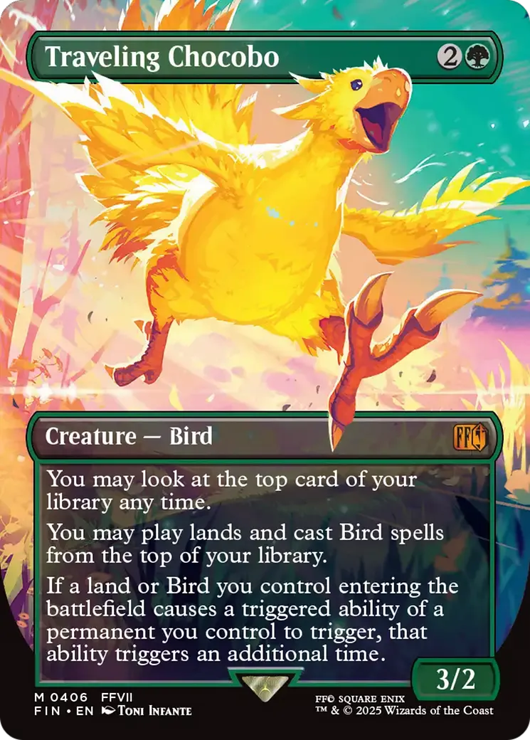 Traveling Chocobo — Final Fantasy — Magic: The Gathering