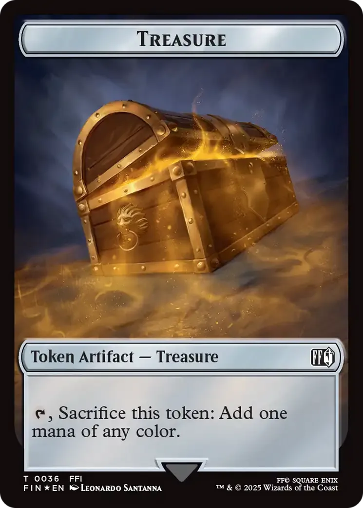 Treasure — Final Fantasy — Magic: The Gathering