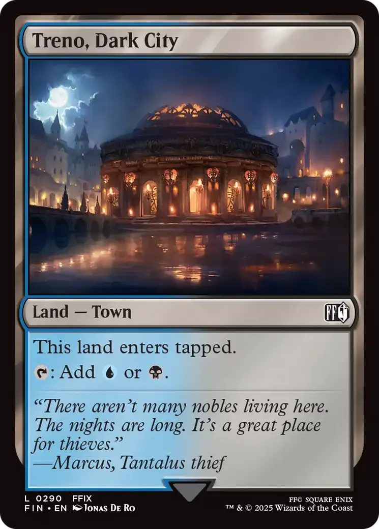 Treno, Dark City — Final Fantasy — Magic: The Gathering