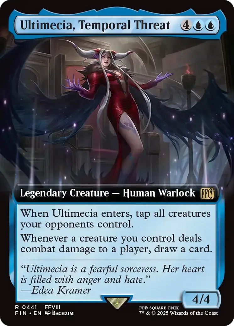 Ultimecia, Temporal Threat — Final Fantasy — Magic: The Gathering