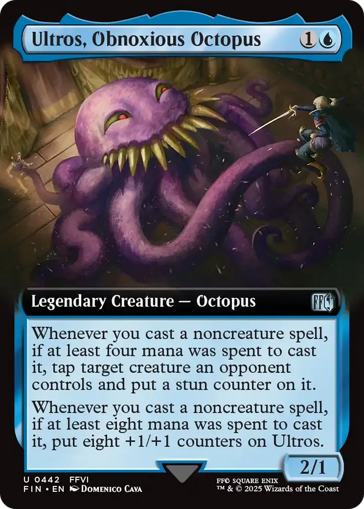 Ultros, Obnoxious Octopus — Final Fantasy — Magic: The Gathering