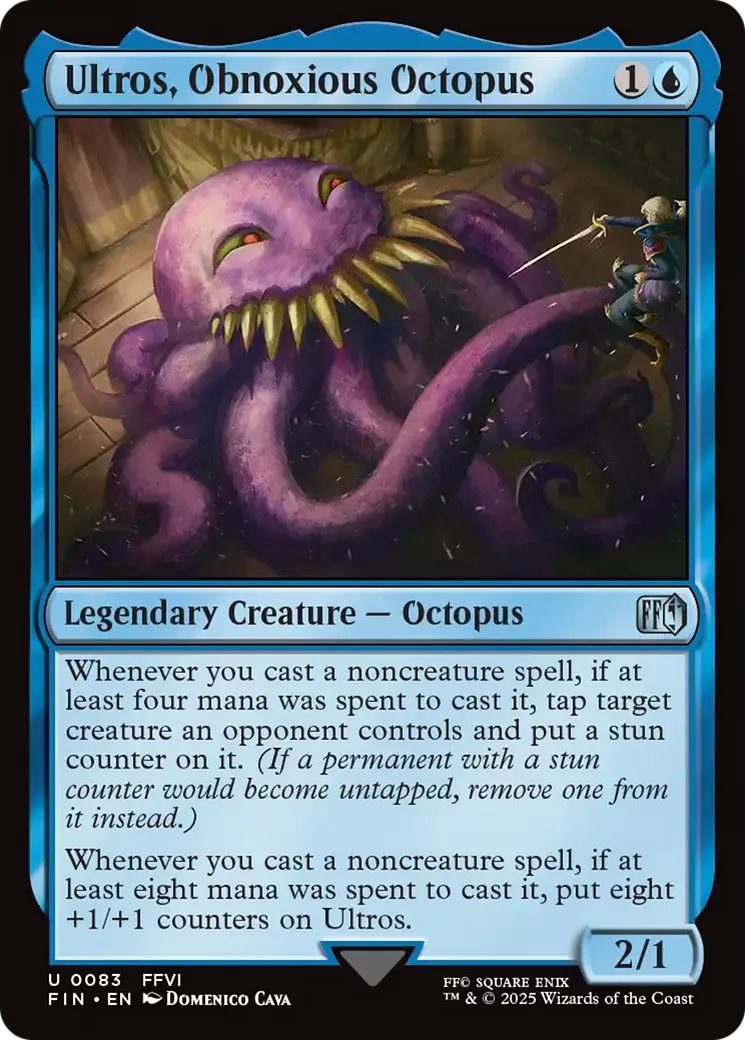 Orthros, poulpe pénible — Final Fantasy — Magic: The Gathering