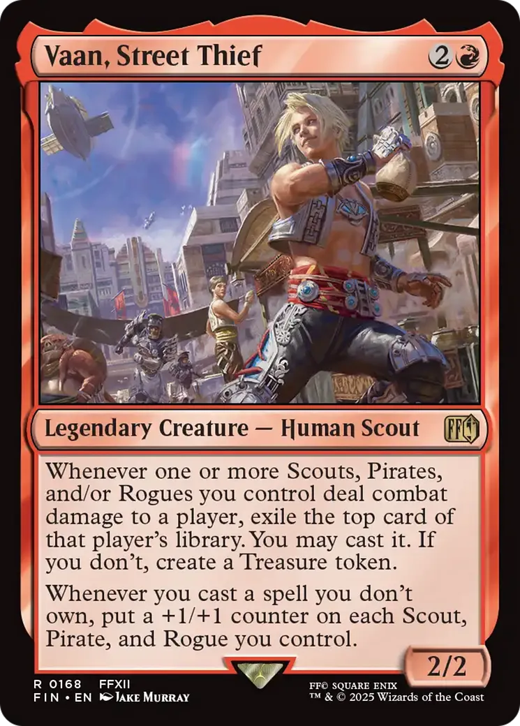 Vaan, Street Thief — Final Fantasy — Magic: The Gathering