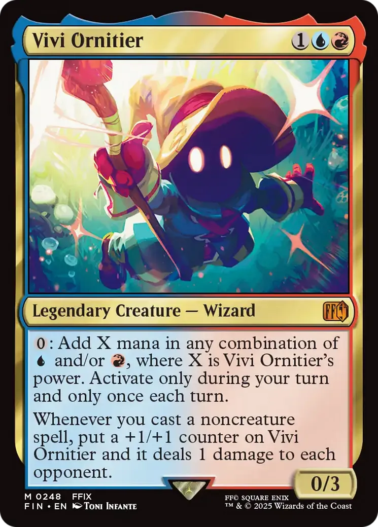 Vivi Ornitier — Final Fantasy — Magic: The Gathering