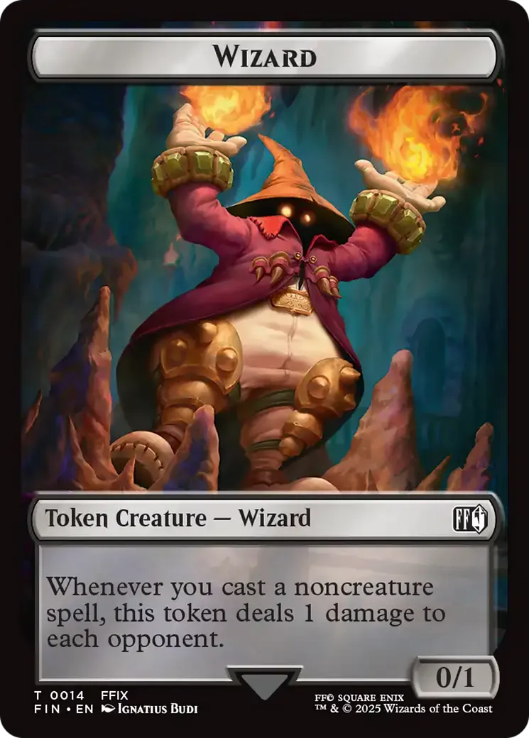 Wizard — Final Fantasy — Magic: The Gathering