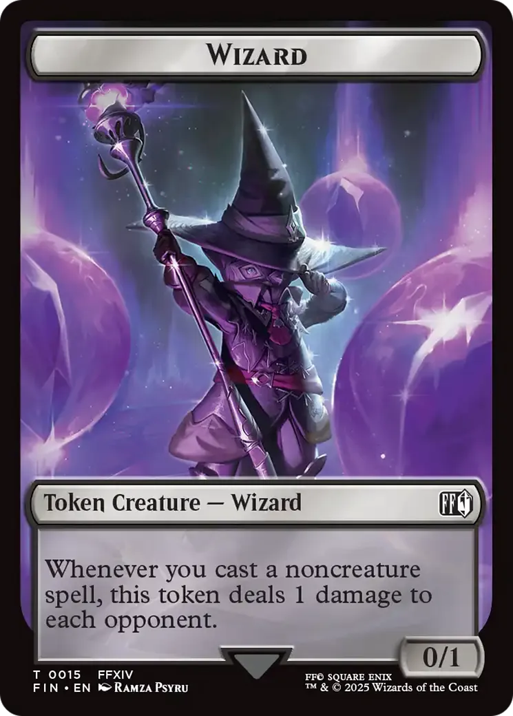 Wizard — Final Fantasy — Magic: The Gathering