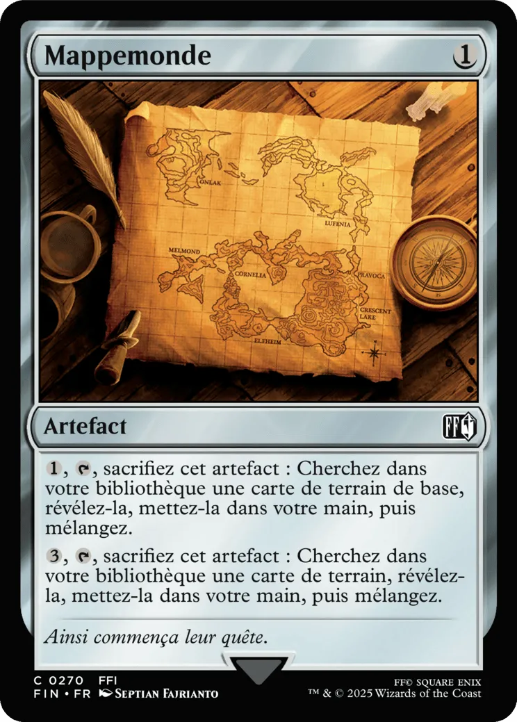 Mappemonde — Final Fantasy — Magic: The Gathering