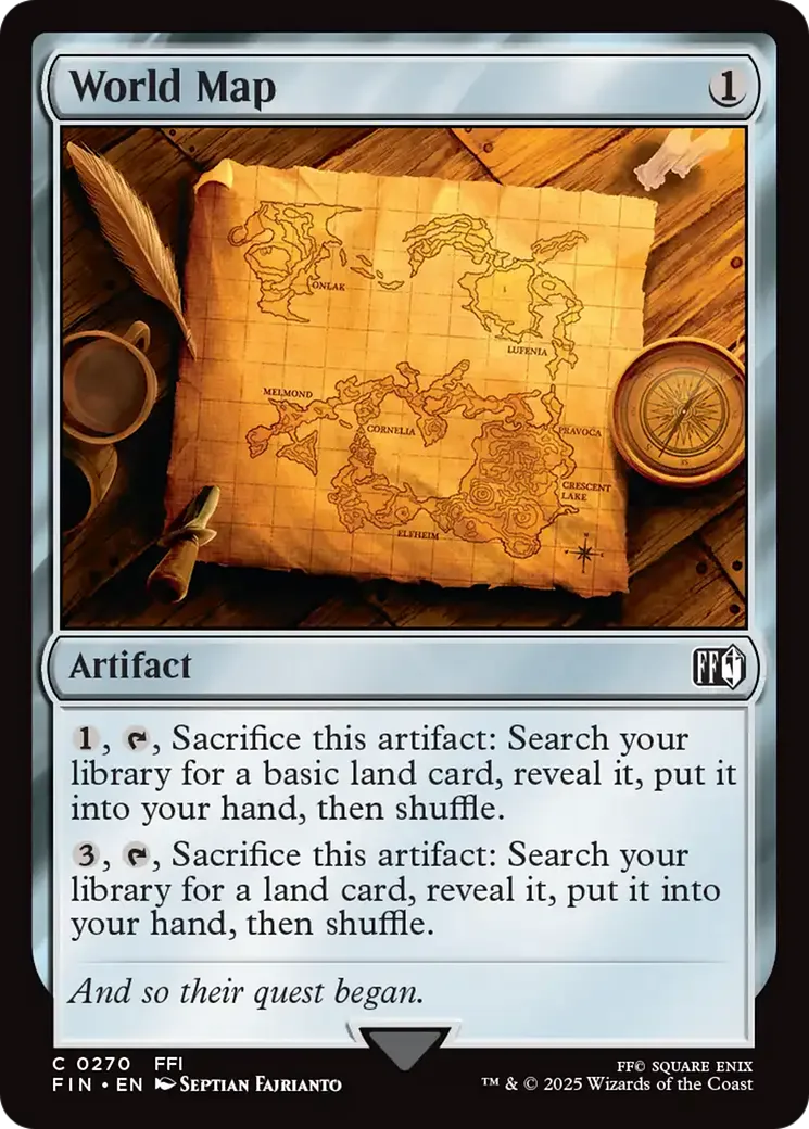 Mappemonde — Final Fantasy — Magic: The Gathering