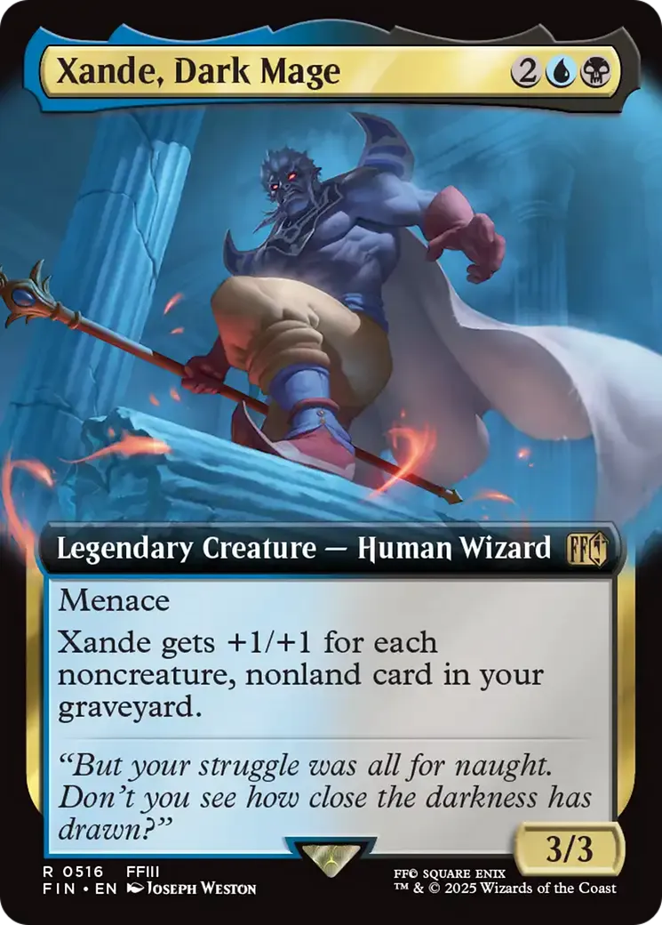 Xande, Dark Mage — Final Fantasy — Magic: The Gathering