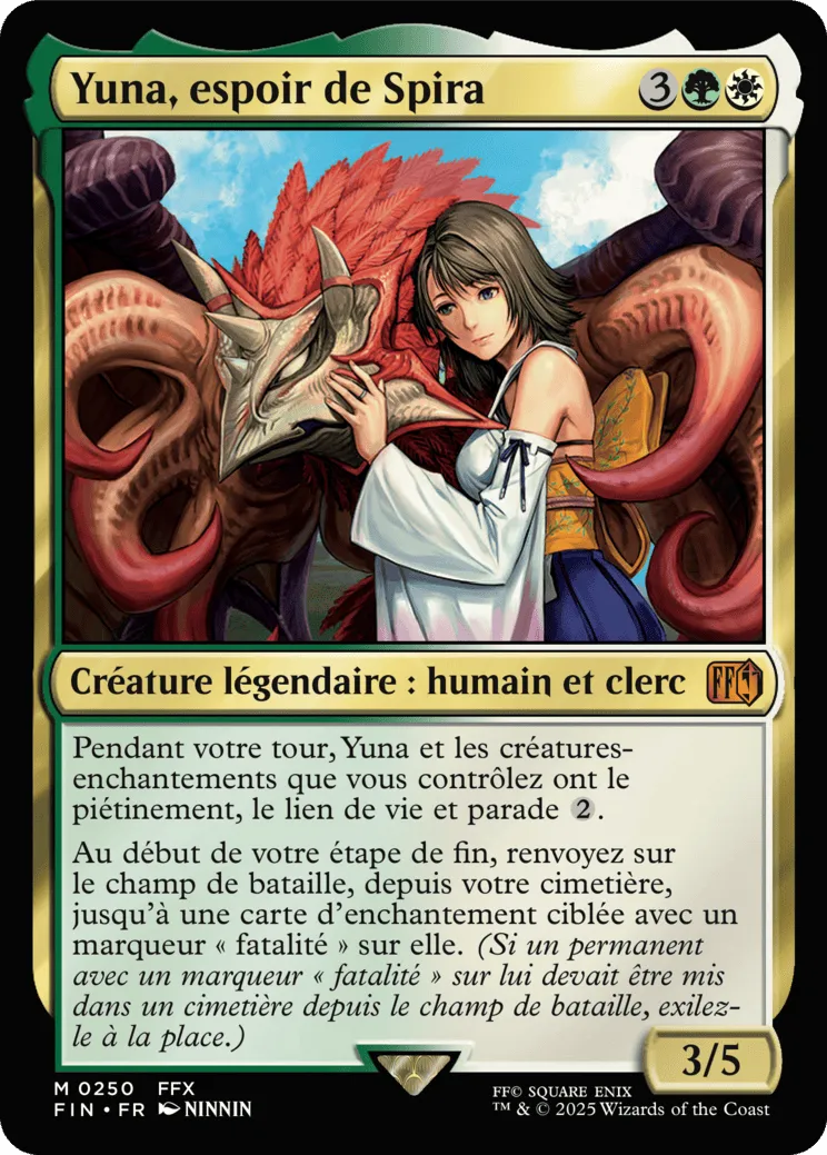 Yuna, espoir de Spira — Final Fantasy — Magic: The Gathering