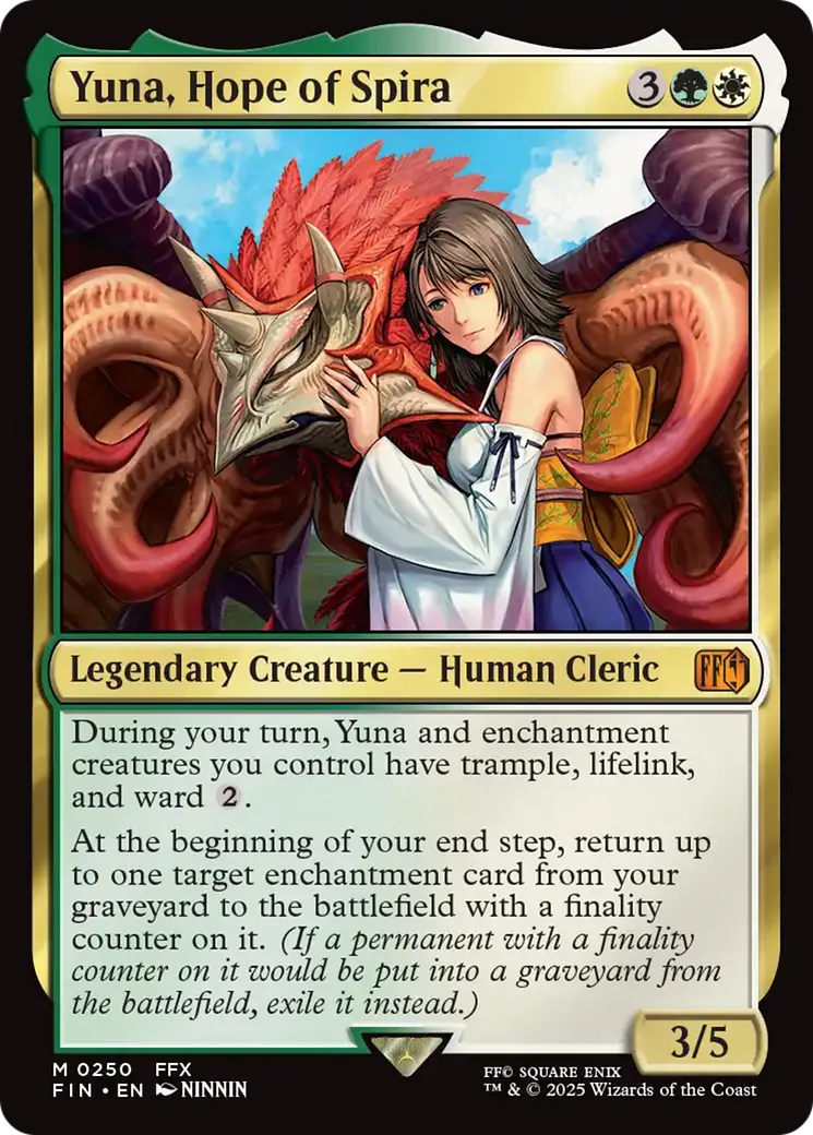 Yuna, Hope of Spira — Final Fantasy — Magic: The Gathering
