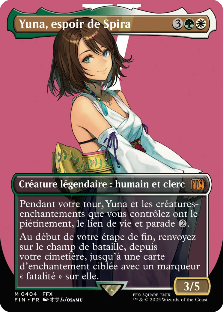 Yuna, espoir de Spira — Final Fantasy — Magic: The Gathering