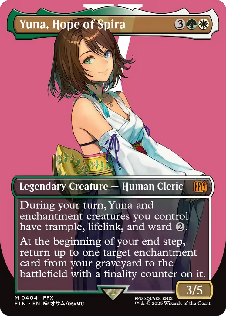 Yuna, espoir de Spira — Final Fantasy — Magic: The Gathering
