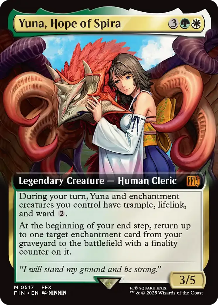 Yuna, Hope of Spira — Final Fantasy — Magic: The Gathering